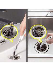 Anti-Clogging Cleaning Hooks Can Be Freely Bent Multi-Function Pipe Dredge To Eliminate Hair Buildup In The Kitchen Sink - Pipe Cleaner - View 4