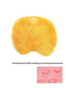 1pc Shower Scrubber, Multi-Functional Slouchy Scrub Back Massage Brush With Anti-Slip Suction Cup - Body & Foot Exfoliating Brush, Suitable For Bathing Body Cleaning, Anti-Slip Mat Foot Scrubber - Two-in-one - View 13