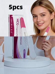 1/5/10 szt. pasków testowych do owulacji, domowy zestaw do badania moczu na poziom LH, 4 mm - Model-1 - Zobacz 17