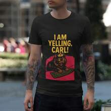 I Am Yelling, Carl!-Shirt |   Princess Donut & Dungeon Crawler Carl Fan Art - màu đen - Xem 2