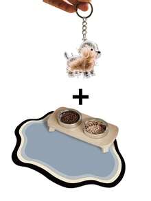 Thảm lót thú cưng cá nhân hóa, thảm lót thức ăn cho thú cưng tùy chỉnh, thảm lót bát ăn cho chó, kèm hộp đựng lông thú cưng. Có thể tùy chỉnh tên và ảnh thú cưng, họa tiết mây trắng đơn giản, dày dặn, chống trượt, thấm hút tốt, nhanh khô, dễ vệ sinh, không cần giặt, màu sắc tươi sáng, phù hợp cho gia đình, là món quà lý tưởng cho phái nữ, gia đình, bạn bè, người yêu thú cưng, thích hợp cho kỷ niệm, sinh nhật, kỷ niệm ngày nuôi thú cưng và các dịp khác. - Nhiều màu - Xem 29