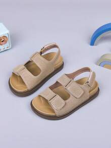 Unisex Kids' Sports Sandals, Casual Flat Sandals With Soft, Lightweight And Anti-Slip Soles - Khaki - View 13