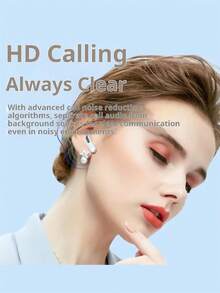 True Wireless Earbuds - Compatible With Apple And Android Devices, Built-In Microphone, Sweat-Resistant, Up To 24 Hours Playtime - White - View 9