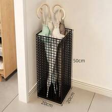 Iron Art Umbrella Stand Holder, Home/Commercial Entrance Drip Tray Umbrella Bucket, Storage Rack - A - View 10