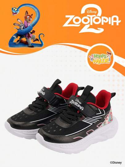 Disney 1双X疯狂动物城联名款儿童运动鞋，适合日常及户外穿着，舒适防滑，耐穿透气（儿童运动鞋，童鞋，女童鞋）