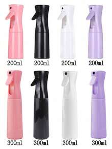 1 pieza Botella de rociado de niebla ultra fina continua de 300ml/200ml, adecuada para peinado, limpieza, salón de belleza, plantas, aceites esenciales, uso doméstico y en salón - A - Ver 3