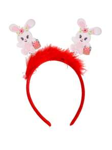 1pc Rabbit & Chick Egg Cartoon Party Cute ABS Plastic Easter Headband - Multicolor - View 15