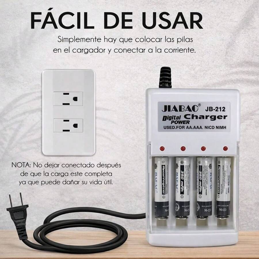 Battery Chargers - US A Type Plug(110-127V) - View 1