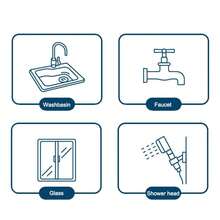 1/3/5个装全新柔软桌面清洁球，无绒清洁工具，适用于浴室水槽、水龙头、家居清洁 - 多色 - 查看 11