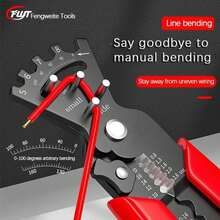 Kìm tuốt dây đa năng, dụng cụ tuốt dây chuyên dụng cho thợ điện, kìm sắp xếp dây cáp hộp điện. - 1 cái - Xem 1