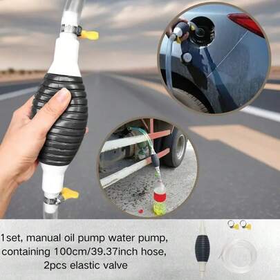3Pcs Manual Primers, Manual Fuel Pump, Fuel Pump Pipeline, Automotive Tool For Delivering Primer, Gasoline, Liquid Water, Bulb Rubber Fuel Pump For Delivering Vacuum Fuel, Manual Primer For Gasoline