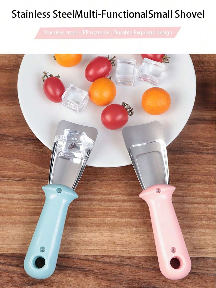 Stainless Steel Ice Scraper, Refrigerator Defrosting Tool, Household Cleaning Small Tool, Ice Shovel, Vegetable Cutter