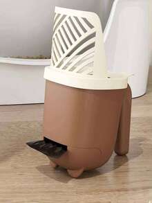 New Large Capacity 2-In-1 Cat Litter Scoop And Trash Can, All-In-One Cat Cleaning Tool, Litter Scooper With Garbage Bin, High Capacity Design, 2-In-1 Function, Hands-Free Litter Cleaning - Multicolor - View 10