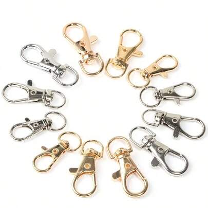 3/6/9Pcs Swivel Spring Hook - Lobster Claw Hook For Dog Leashes, Handbag Accessories, Keychains, Phone Straps, And DIY Crafts