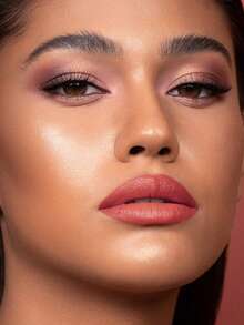 Pudaier 防水不粘腻丝绒珠光唇膏，滋润柔滑质地，适合所有肤色，情人节礼物 - 02 - 查看 2