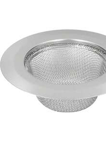 1/2 件装不锈钢厨房水槽滤网 - 适用于大多数厨房水槽，带盖沥水篮，外径 11 厘米，内径 7 厘米，适用于家庭清洁、厨房清洁和派对清洁。 - 多色 - 查看 6