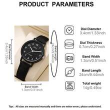 Women's Retro Quartz Watch, Elegant Small Dial, Casual Fashionable, Comfortable To Wear, Suitable For Daily Commute, Valentine's Day, A Great Gift - White - View 4
