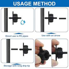 Garden Drip Irrigation System, Including 4/7mm Pipes And Fittings - Suitable For Greenhouses And Lawns, With Adjustable Drip Irrigation Kit - Irrigation Kit - View 5