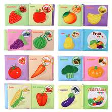 1包婴儿布书，彩色布艺书，适合婴幼儿，早教益智玩具 - 动物/水果/交通工具，数字认知感官玩具，柔软质地，适合新生儿，促进宝宝发育，是理想的礼物之选。 - 彩色 - 查看 11