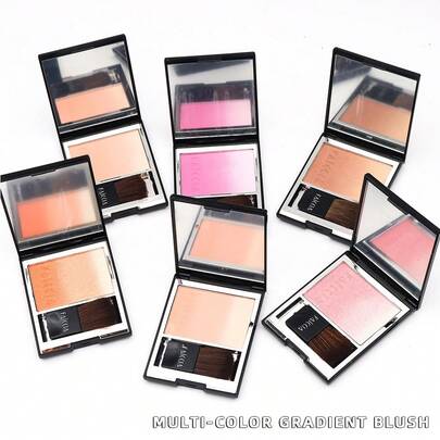 พาเลทบลัชออน, ไฮไลท์ & คอนทัวร์แบบไล่ระดับสี, สีธรรมชาติ, สร้างได้, เนื้อแมท, เพิ่มความกระจ่างใส