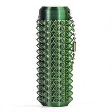 1pc Spiked Keychain, Helps Relieve Anxiety And Bring Positive Feelings; Adult Stress Relief Toy; 3D Printed Breathable Keychain Pendant; 3D Printed Gradient Massage Roller; For Stress Relief; Tactile Sensory Tool With Textured Spikes And Ventilation Holes; Pain Relief Toy; Modular Design Aids Muscle Relaxation And Stress Relief; Perfect Gift For Stress Relief And Sensory Relaxation; Unique Gift For Friends - Many - View 10