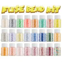 1100pcs 2.6mm Mini Fuse Beads Pixel Puzzle Iron Beads Melt Beads DIY High Quality Handmade Gift - 2.6mm Perler Beads - View 5