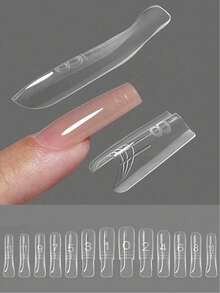 240 miếng/hộp Miếng dán nối móng hai lớp kiểu sandwich, Miếng dán nối móng hình oval mới (lớp trên và lớp dưới), Nối móng nhanh, Miếng dán móng giả hình hạnh nhân ngắn. Sản phẩm nối móng này phù hợp cho các tiệm nail và những người yêu thích làm móng. Đây là miếng dán dính dùng trong nghệ thuật làm móng, có thể dùng làm miếng dán nối móng. Đây là phụ kiện nối móng được sử dụng bởi các tiệm nail và nghệ sĩ làm móng. Nó có thể nhanh chóng tạo ra kiểu móng mùa hè. - Nhiều màu - Xem 3