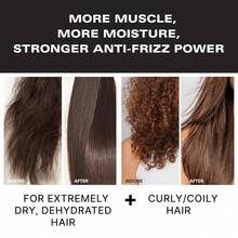 Anti-Humidity Treatment Spray – Anti-Frizz Hair Smoothing Spray With Built-In Heat Protectant, Award-Winning Leave In Treatment For Glassy Smooth, Shiny Styles Up To 3-4 Washes - 特強 - 查看 4