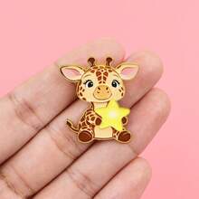 “别回头，你不会走那条路”珐琅胸针/翻领别针/徽章/背包别针/女士胸针/服装礼物/珠宝/时尚配饰 - 彩色 - 查看 8