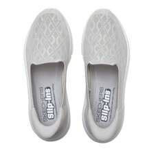 Skechers MODERN D'LUX 系列女士休闲一脚蹬鞋，舒适轻便减震运动鞋，日常通勤及运动鞋，159287-LTGY - 淺灰色 - 查看 4