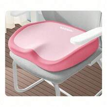 1 pieza Cojín de asiento de espuma de memoria gruesa, proporciona un apoyo cómodo para la parte baja de la espalda y las caderas, ideal para uso prolongado en la oficina o el estudio - 1PC - Ver 5