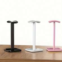 1pc Detachable Headphone Stand, Computer Desk Headphone Holder, Fits Phones & Accessories, Multi-Functional Disassemblable Bracket - Multicolor - View 11