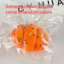 2026 New Squishy Pig Bread Slow Rebound Stress Relief Soft Plush Worm Squeeze Toy, Perfect Gift For Birthday, Holiday, Halloween, Christmas, Gamer, (Accessories Style And Color Random) - Multicolor - View 11