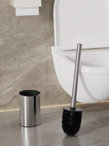 不锈钢镀金马桶刷及刷架套装，拉丝金浴室配件，马桶刷及刷架，浴室马桶刷，拉丝金马桶把手，马桶刷浴室装饰，秋季装饰 - 彩色 - 查看 5