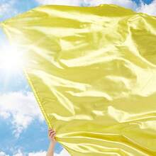 (1 Flag + Flagpole + Flag Bag) Solid Color Dance Flag, Dance Accessories, Solid Color Dance Flag, Semi-Circle Flag - Multicolor - View 13