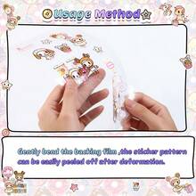 Tokidoki Official Sticker Sheets Sticker Pack For Scrapbooking Creative DIY Art Supplies For Water Bottles Laptop Scrapbooking Skateboard Journaling Luggage Tumbler Etc - B - 查看 3