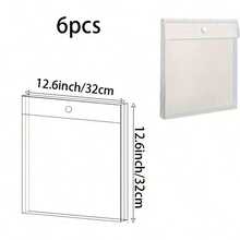 3/6pcs Transparent Plastic Scrapbook Paper Organizer Boxes, Suitable For Craft Supplies, Scrapbooks And Filing, Transparent Design, Craft Organizer Boxes, Pattern Paper Racks, Easy Access Design, Convenient And Quick, Easy To Organize - A - View 12