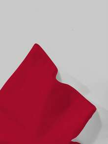 男士休闲印花短袖T恤，春夏款 - 紅色 - 查看 4