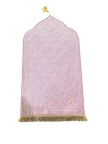 This Single Piece Ramadan-Style Thick Sponge Prayer Mat Is Unisex, Measuring 25.6 X 45.2 Inches, Suitable For Eid, Travel, Ramadan, And Prayer Occasions. - Multicolor - View 11