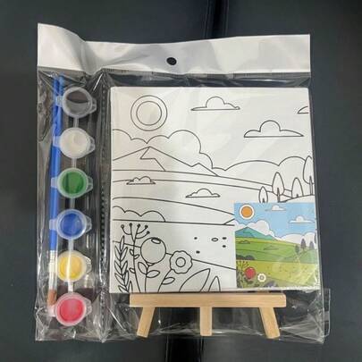 15*15 DIY Oil Painting Board - Hand-Painted - Handmade Decorative Painting - Animal Painting - Life Painting - Transportation Painting - Demon - Couple Game - Cat Gift - Women's Game - Men's Game - Christmas - Toy - Devil - Interactive - Party Game - Game - I Play - Stitch Toys Travel Toys Classroom Fidget Toys Mini Stuff Bath Toys Christmas Stationery Stress Ball Birthday Gift - Holiday Gift - Perfect Gift - Gift