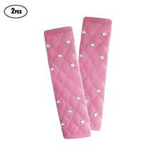Bọc dây an toàn ô tô bóng, miếng đệm dây an toàn ô tô, vỏ đệm dây an toàn, ống bọc dây an toàn ô tô hình kim cương, phù hợp với hầu hết các loại xe Sedan/Xe tải/SUV. - A - Xem 15