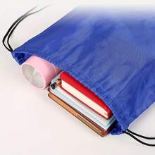 1pc Lightweight Drawstring Bag - Vibrant Soccer Themed Design, Durable Polyester Backpack, Nylon Sports Bag, Travel & Yoga Cinch Backpack, Gym Storage Bag, Outdoor Camping Travel Organizer Bag, Lightweight Design, One-Touch Closure To Prevent Mess, Suitable For Men & Women, Perfect For American Football Fans, Outdoor Sports And Leisure Activities, Sports Drawstring Backpack | Sports Design | Lightweight Backpack, Soccer Accessories, Sports Accessories, Sports Goods - Multicolor - View 4
