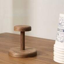 1 cái giá đựng cốc dùng một lần, giá để ráo cốc giấy bằng gỗ nguyên khối, giá đựng cốc nước trên bàn ăn, giá đựng cốc giấy cà phê, trà. - Xem 10