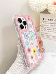 Ốp lưng điện thoại chống rơi hoạt hình trong suốt, họa tiết hoa lá nhiều màu sắc, tương thích với iPhone 14, 14 Pro, 14 Pro Max, 13, 13 Pro, 13 Pro Max, 11, 11 Pro Max, 12, 12 Pro, 12 Pro Max, XR, XS, 15, 15 Pro, 15 Pro Max, 16, 16 Pro, 16 Pro Max, 17, 17 Pro, 17 Air, 17 Pro Max - Nhiều màu - Xem 4