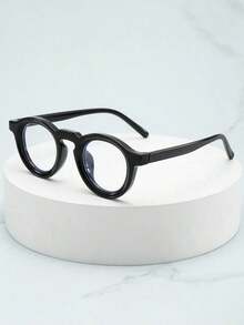 1pc Unisex Round Small Frame High-Quality Classic Minimalist Fashion Optical Glasses Daily Wear, Parties, Casual Use2026 - 綠色 - 查看 4