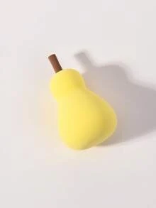 4pcs Dual-Purpose Wet/Dry Use Makeup Sponge - Friendly Makeup Sponge With Fruit Design, Strawberry, Pear, Avocado, And Lemon Shapes - Professional Beauty Eggs For Foundation, Powder, BB Cream - Unscented - Multicolor - View 11