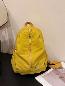 Mochila ligera y resistente al agua de nailon, mochila grande de viaje y senderismo para uso unisex, bolso bandolera multifunción de gran capacidad - Multicolor - Ver 17