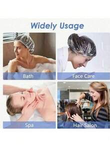 500/300/200/100/50 chiếc Mũ tắm dùng một lần, Mũ tắm co giãn chống thấm nước, Mũ tắm cỡ lớn dày dặn, độ co giãn cao, Dùng cho tắm, chăm sóc tóc, Mũ tắm dùng một lần tiện lợi, Mũ tắm co giãn chống thấm nước phù hợp cho nhuộm tóc và thẩm mỹ viện, Thích hợp cho tắm và chăm sóc tóc, Mũ tắm cỡ lớn dày dặn, siêu co giãn, Mũ ngủ chăm sóc tóc di động, Mùa hè, Bãi biển, Mũ, Kỳ nghỉ, Du lịch - Nhiều màu - Xem 7