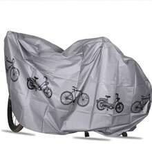 2pcs Waterproof PEVA 3D Bicycle Cover - UV Protection & Breathable Design, Universal Fit For Motorcycle/Electric Scooter - Outdoor Parking, Rain Protection, Long-Term Sun Shading - Motorcycle Rain Cover - Electric Scooter Accessory - All-Weather Vehicle Protection Cover - Commuting Essential - Bicycle Shelter For All Seasons - Multicolor - View 4