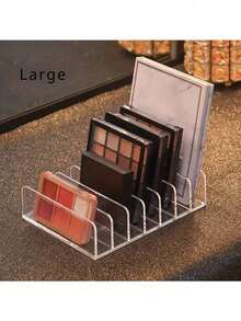 1个装亚克力化妆眼影盘收纳盒，7格展示盒，化妆品展示收纳架，适用于眼影盘、CD、手机壳、面膜等，透明化妆品收纳盒 - 無色 - 查看 14